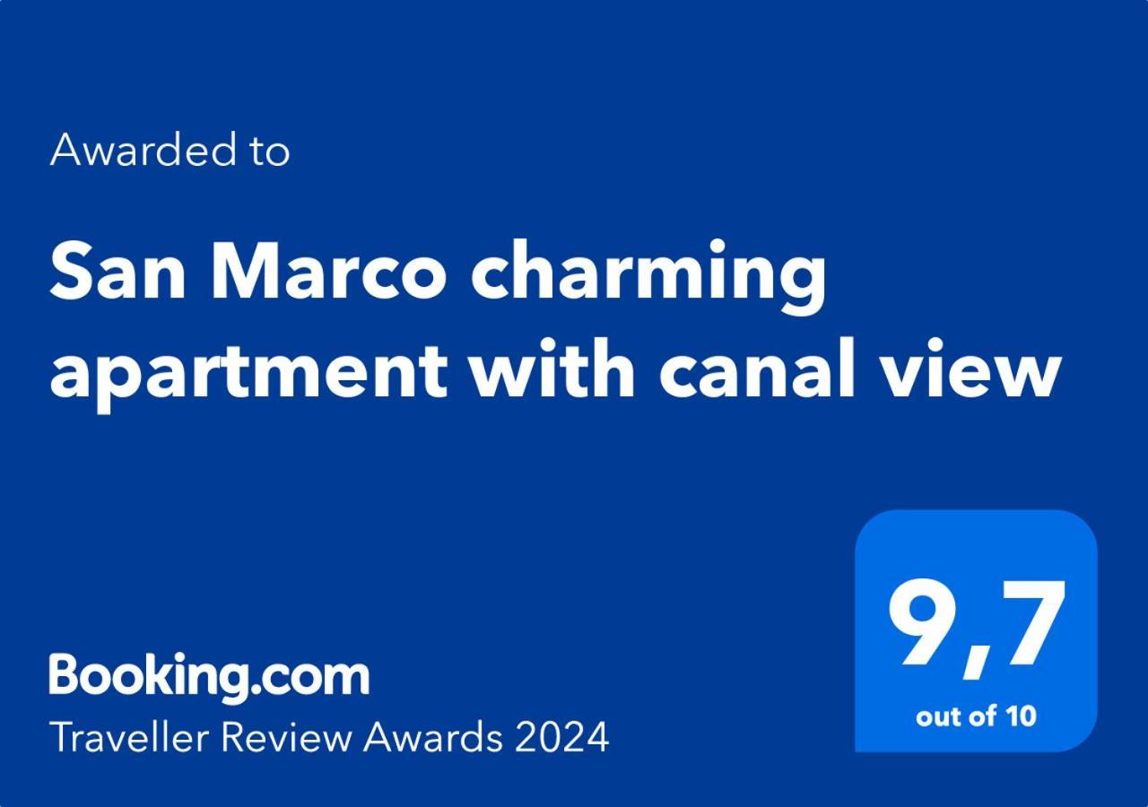 San Marco Charming Apartment With Canal View Venedik Dış mekan fotoğraf